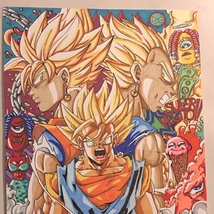 Dragonball Z Custom Super Vegito Drawing